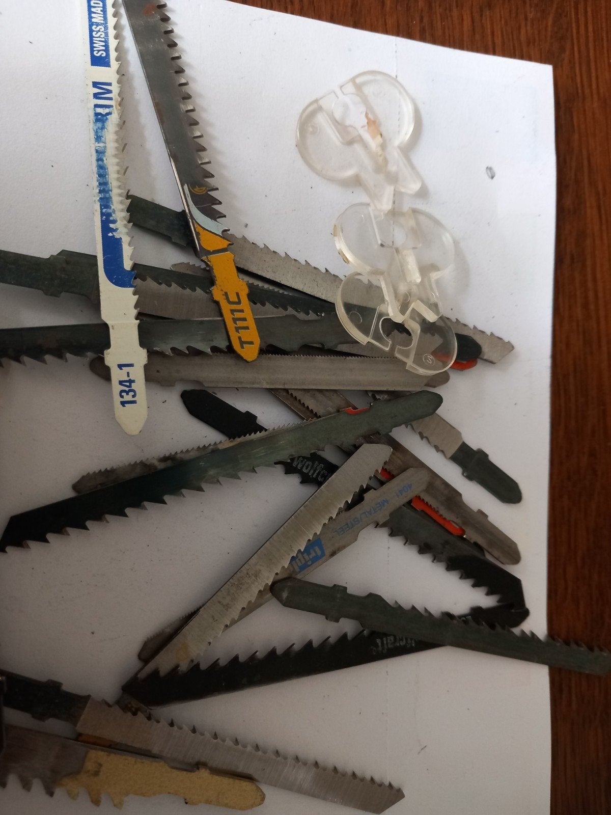 Diverse zaagjes voor decoupeerzaag, Verzenden, Gebruikt, Decoupeerzaag