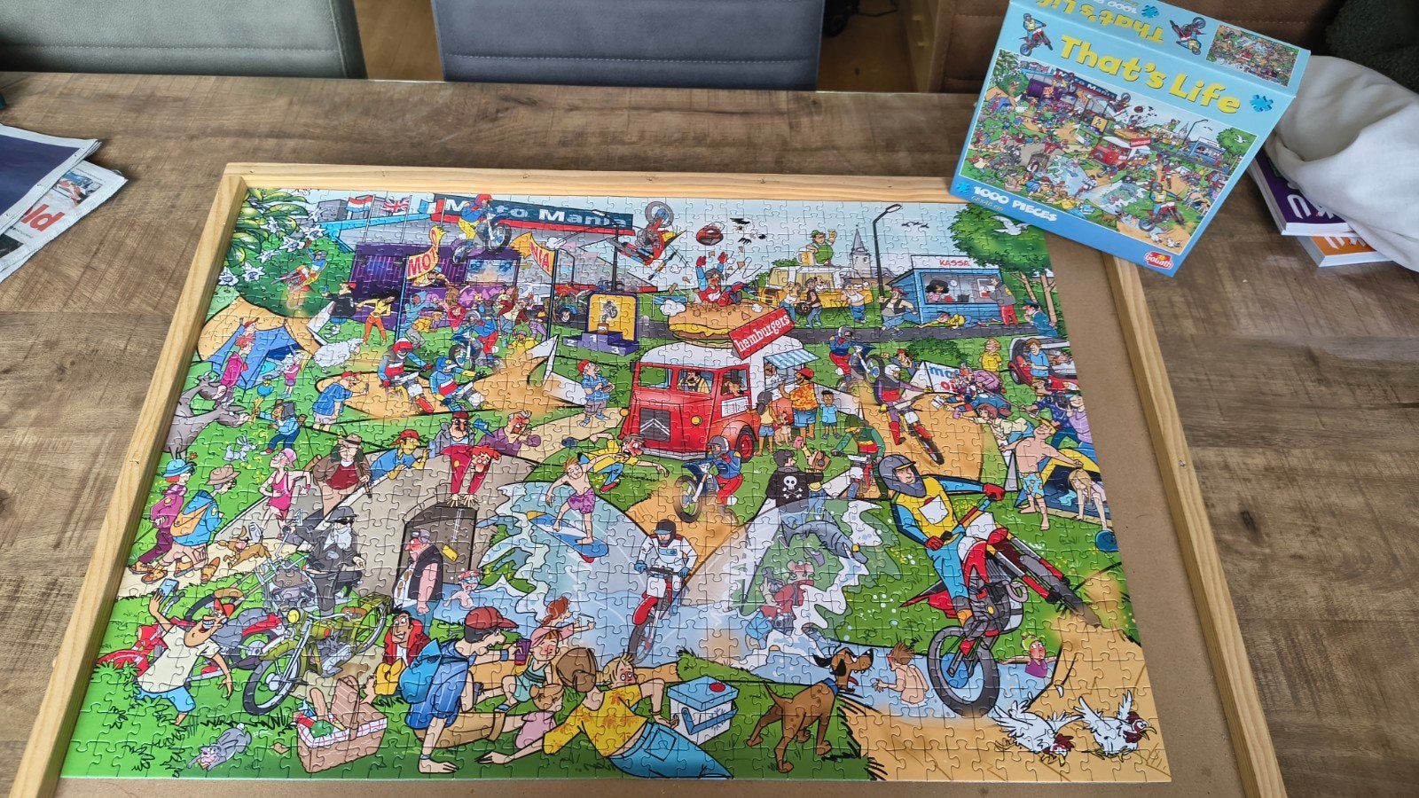 That's Life puzzel crossbaan, Ophalen, 500 t/m 1500 stukjes, Zo goed als nieuw