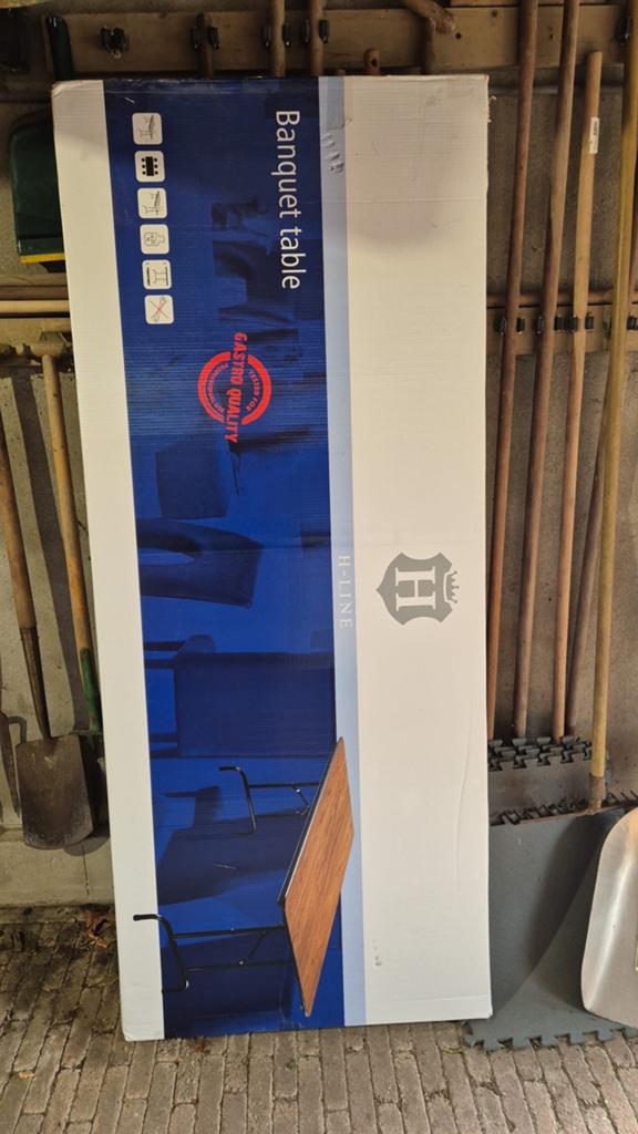 Buffettafel Hendi 180 x 74, Ophalen, Nieuw, 75 cm of meer, 60 cm of meer