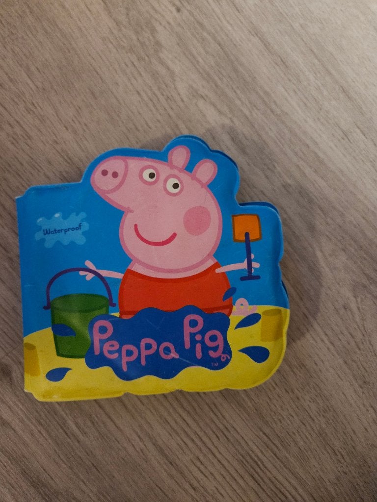 Peppa Pig badboekje voor onder douche of in bad, Boeken, Ophalen of Verzenden, Zo goed als nieuw, 6 tot 12 maanden