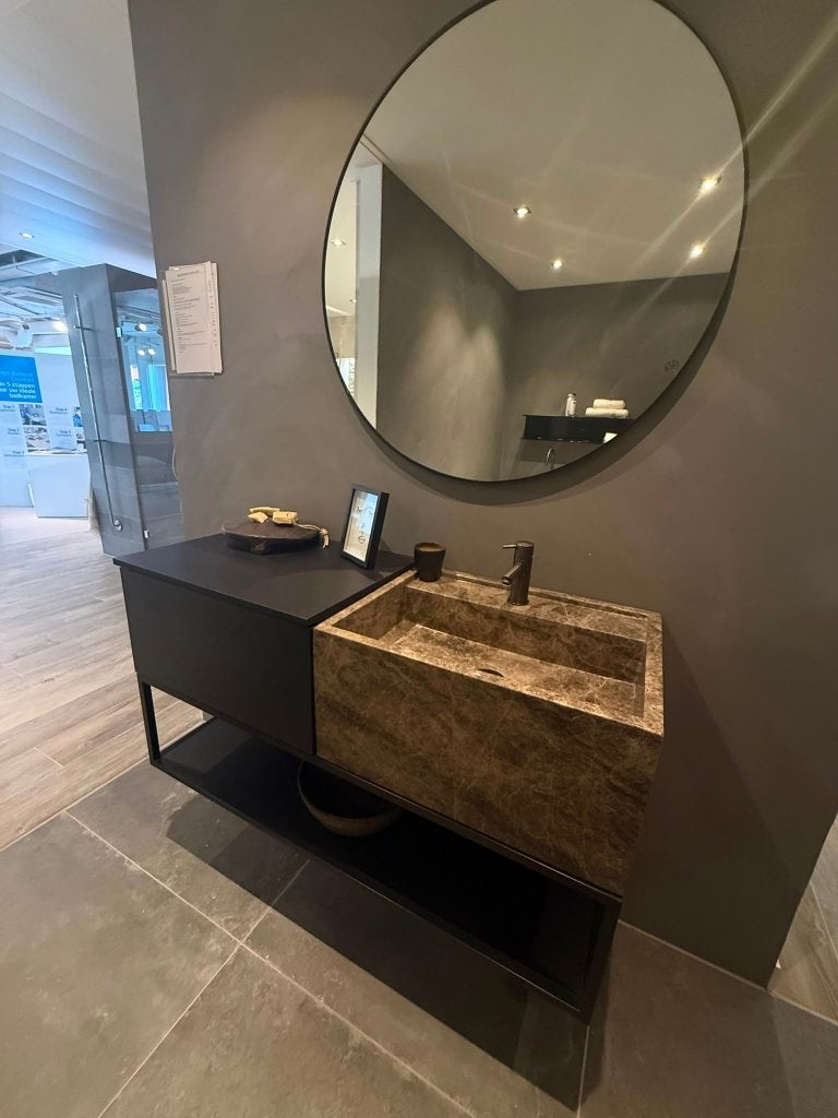 NIEUW Detremmerie No Limit 45 badmeubelset  luxe design 50%, Huis en Inrichting, Badkamer | Badkamermeubels, Ophalen, Overige typen