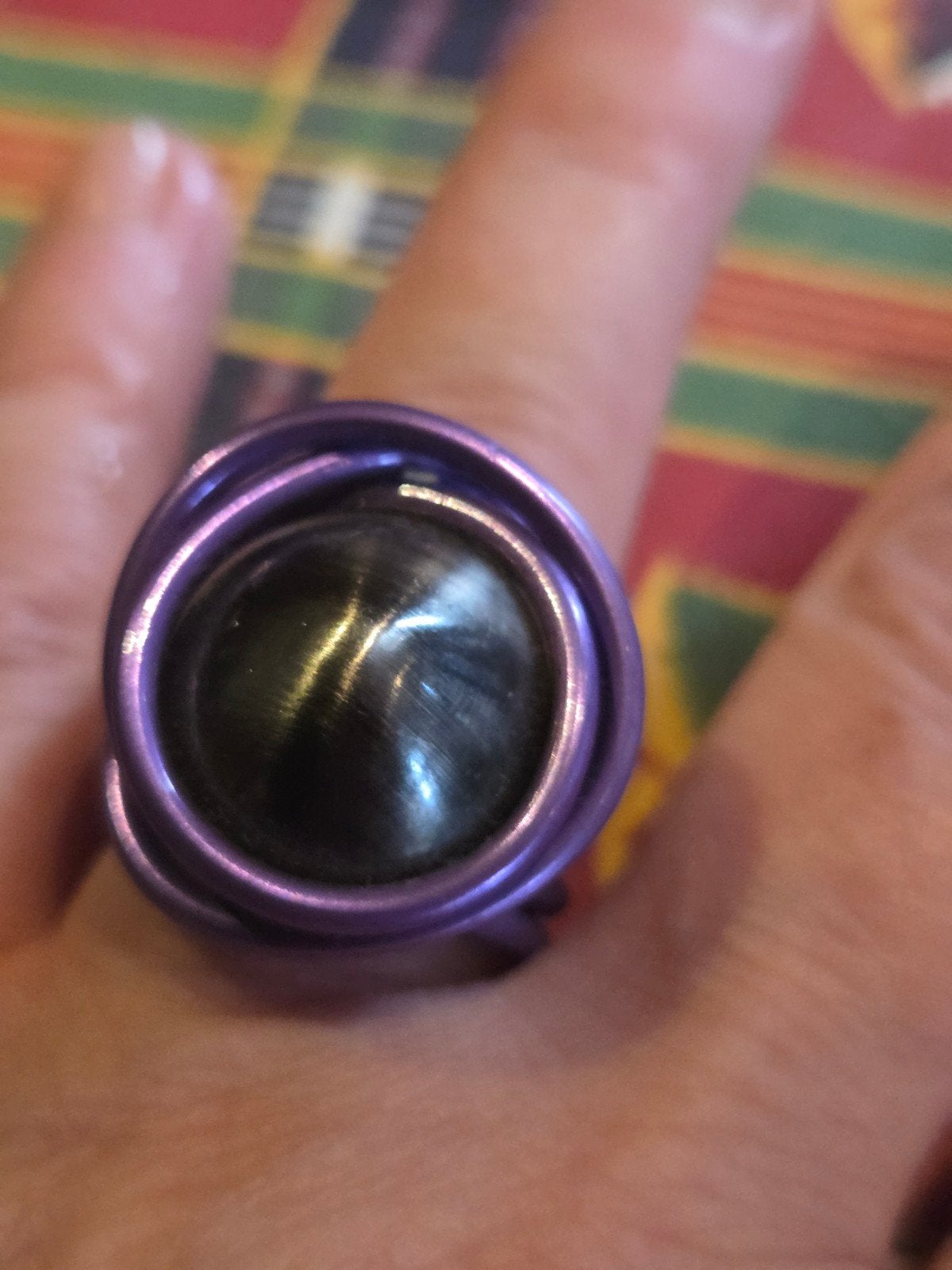 Ring maat 20, Sieraden, Tassen en Uiterlijk, Ringen, Overige materialen, 20 of groter, Nieuw, Ophalen of Verzenden