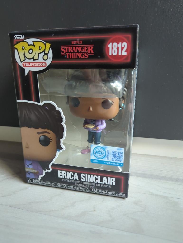 Funko Pop! Stranger Things Erica Sinclair #1812, Ophalen of Verzenden, Nieuw