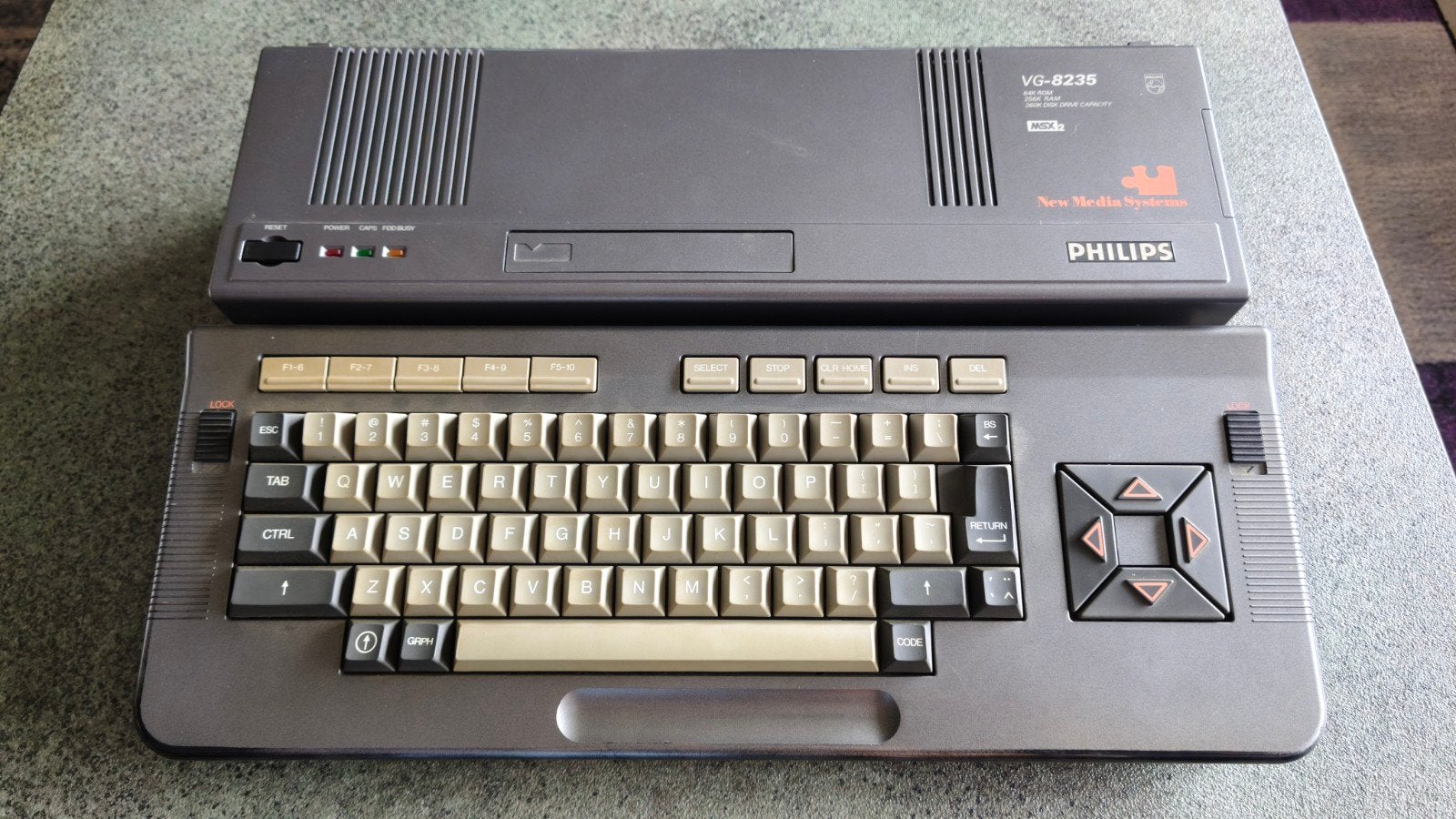 Philips VG-8235 MSX2 Computer - Vintage Gaming, Computers en Software, Vintage Computers, Ophalen of Verzenden, Philips
