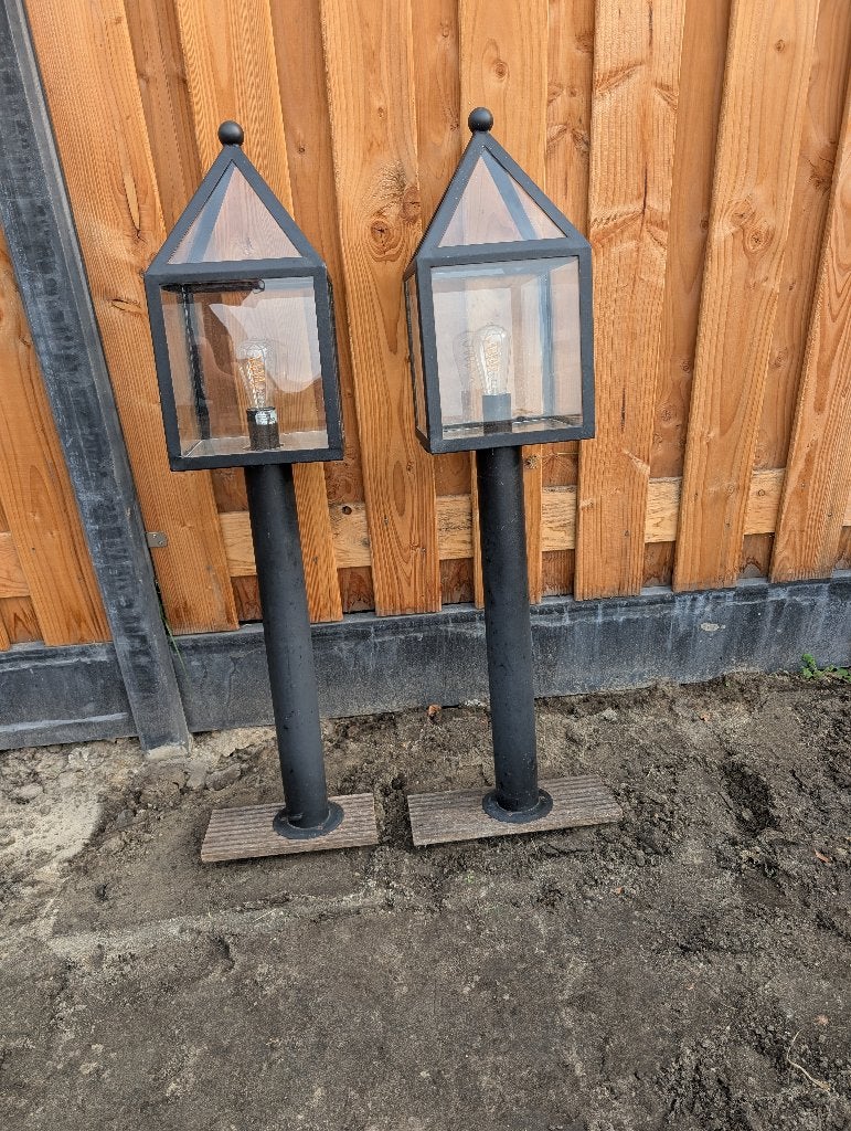 Buitenverlichting, Ophalen, Gebruikt, Staande lamp, Netvoeding