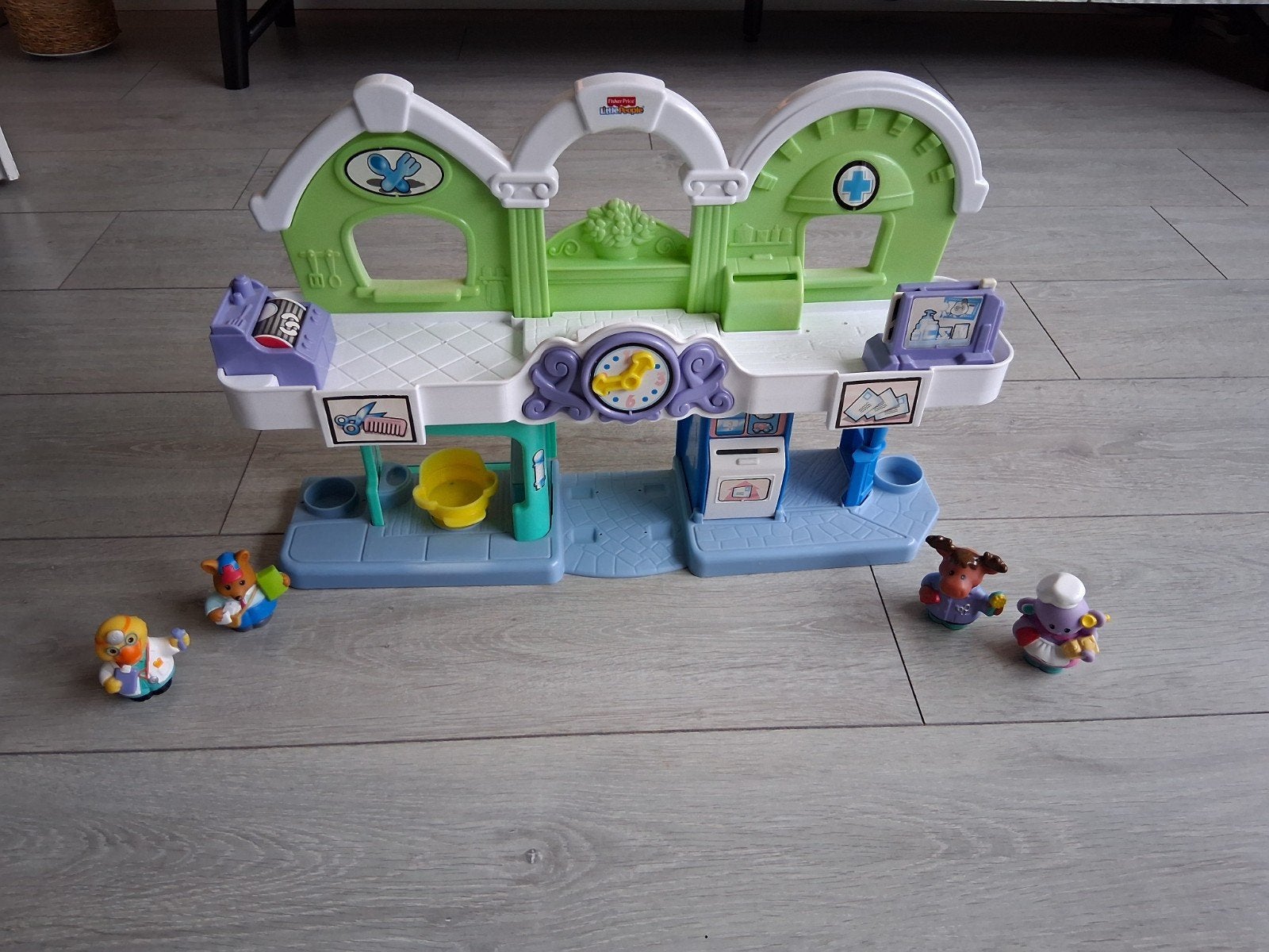 Fisher price Little People winkelcentrum, Kinderen en Baby's, Speelgoed | Fisher-Price, Ophalen, Zo goed als nieuw, Speelset