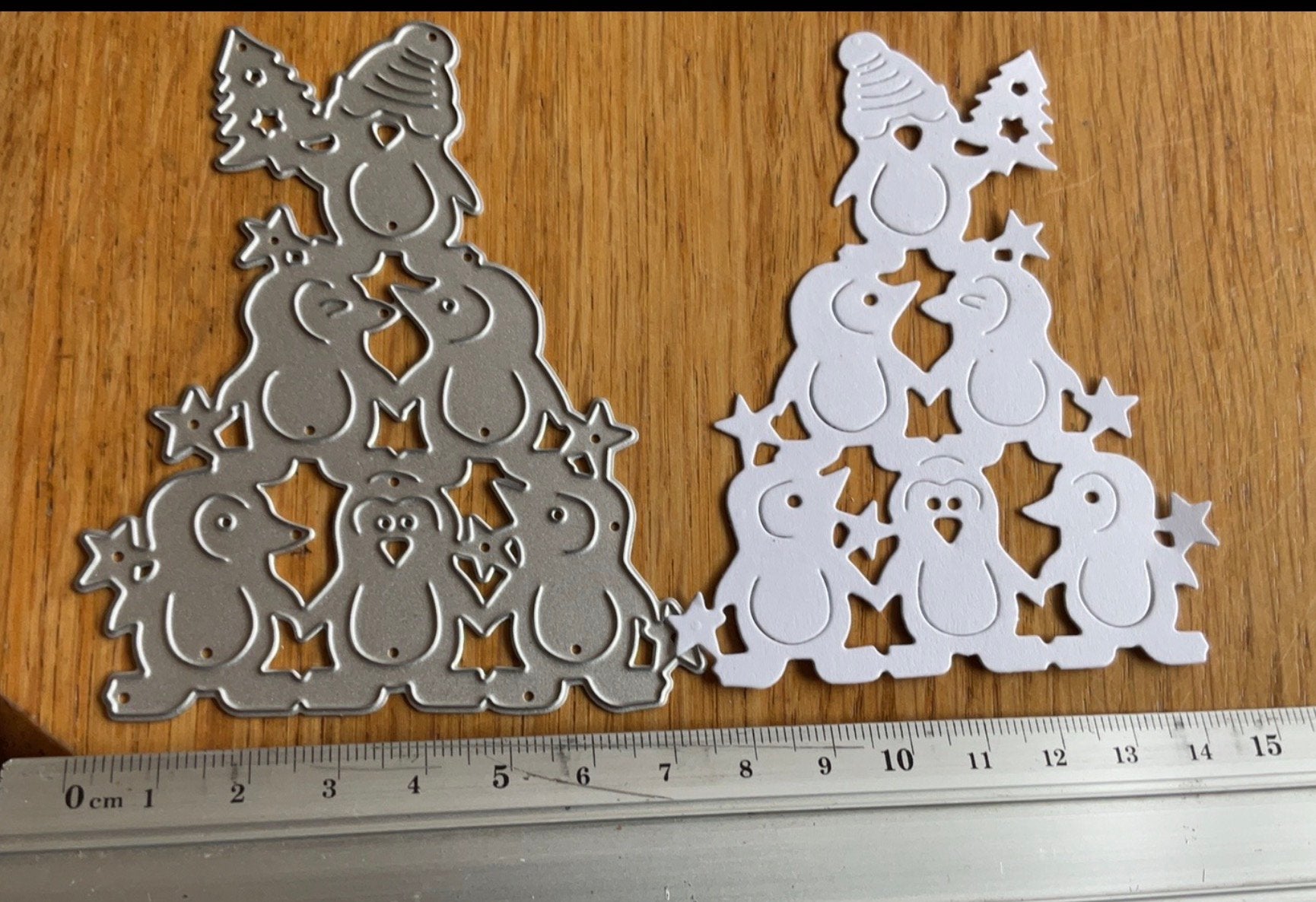 Snijmal pinguintoren K165, Ophalen of Verzenden, Zo goed als nieuw, Kerst, Pons of Mal