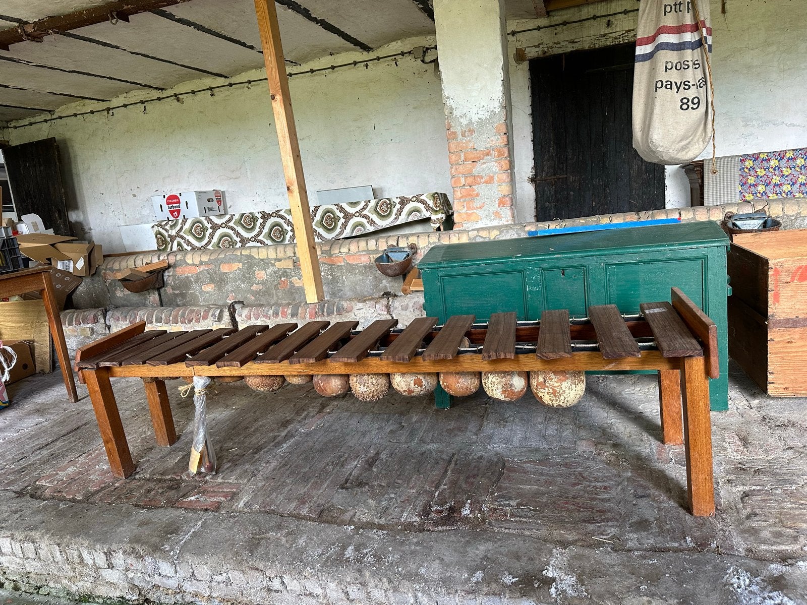 Prachtige afrikaanse marimba (ophalen in zeeuws vlaanderen), Ophalen of Verzenden, Zo goed als nieuw