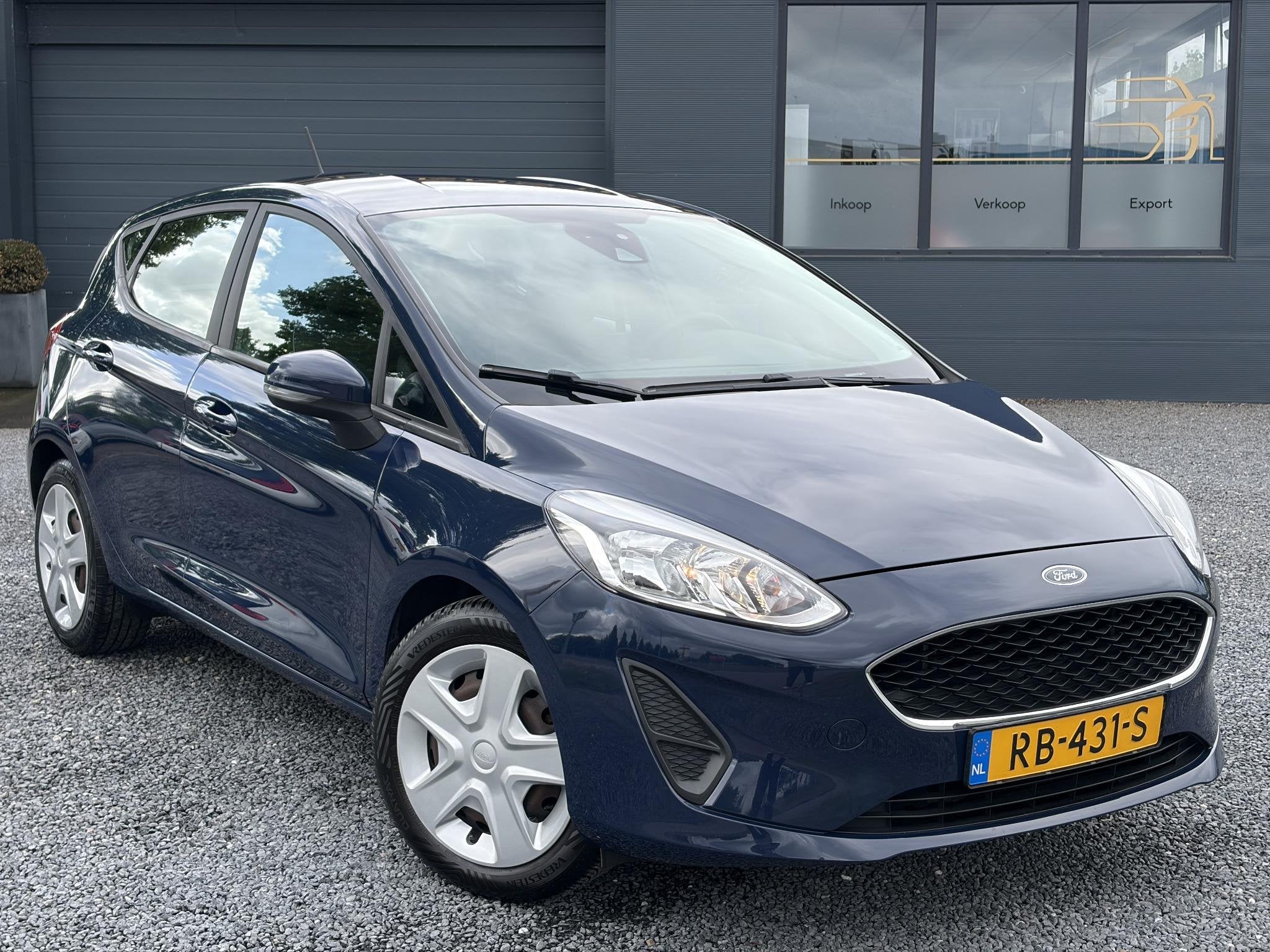Ford Fiesta 1.1 Trend 2e Eigenaar,Airco,Cruise,5 Deurs,N.A.P, Auto's, Ford, Voorwielaandrijving, Blauw, 23 km/l, Origineel Nederlands