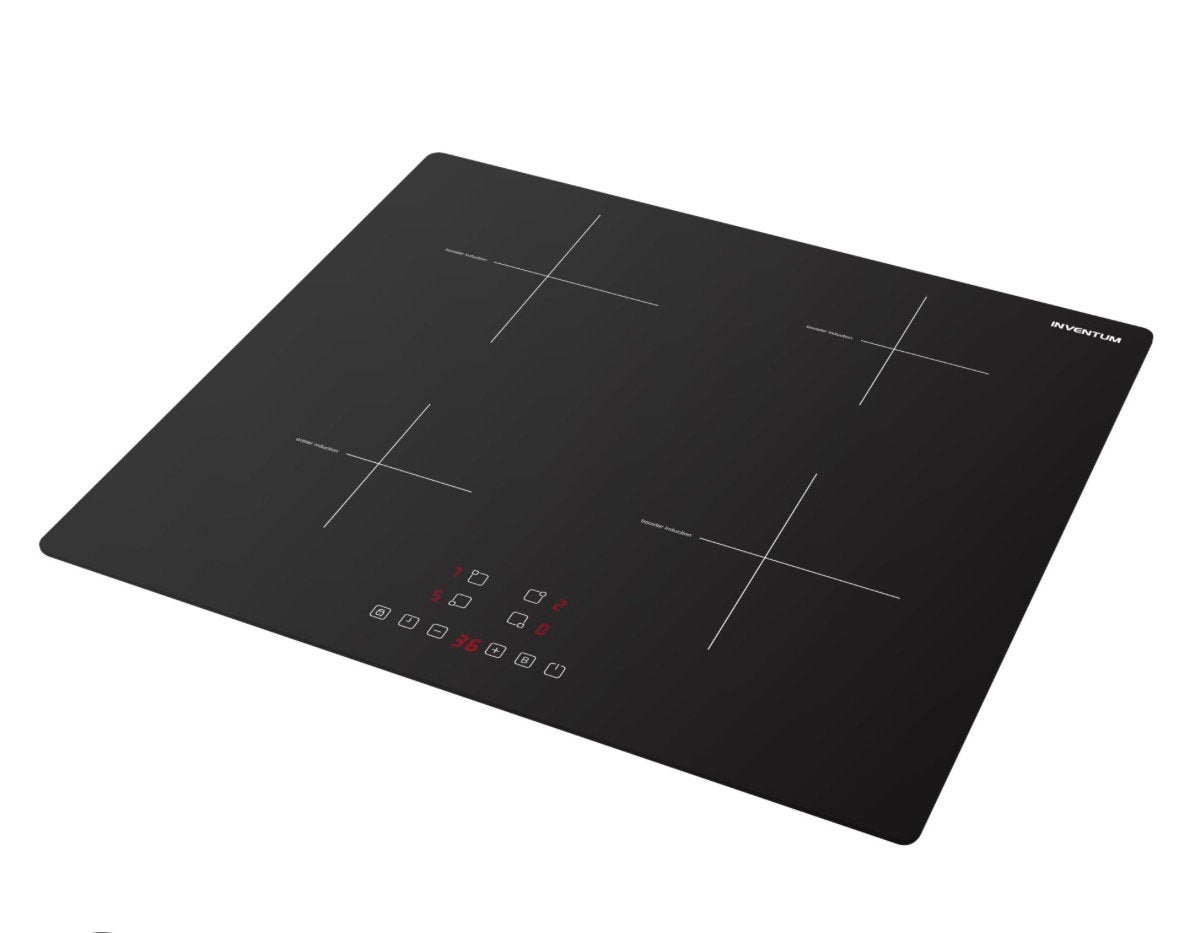 Inventum IKI6010 - Inbouw inductie kookplaat - Zwart, Ophalen, Gebruikt, 4 kookzones, Inbouw
