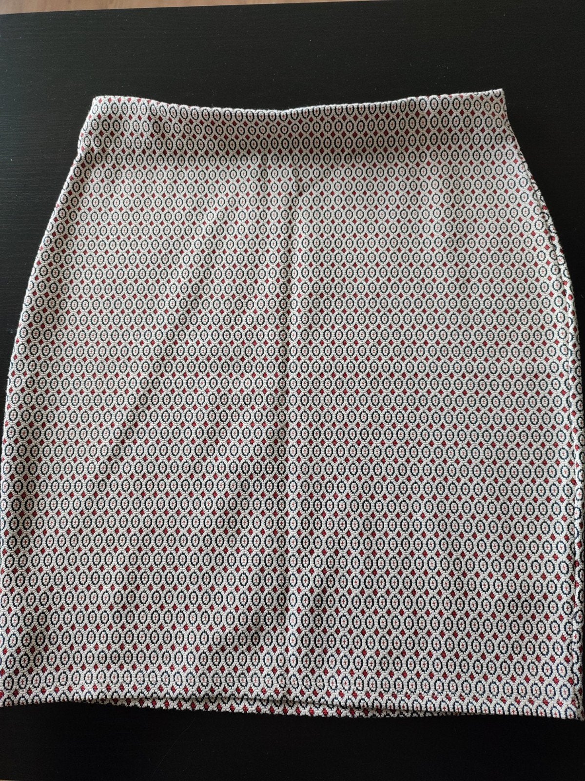 Hema rok maat L, rood/wit/zwart patroon, Meerkleurig, Maat 42/44 (L), Ophalen of Verzenden, Zo goed als nieuw