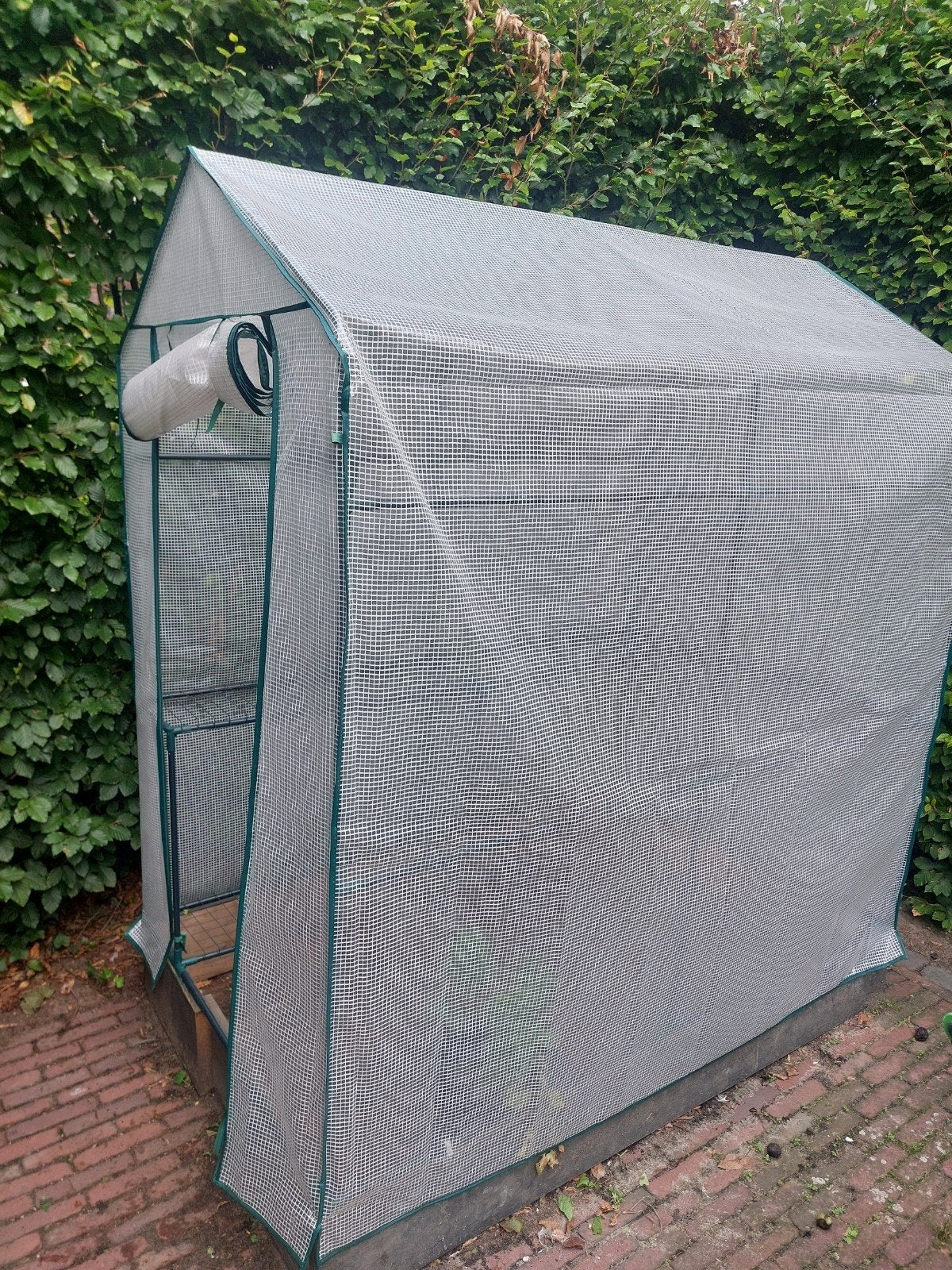 Handige broeikas voor moestuin - 186x120x190 cm, Folie, Kweekkas, Zo goed als nieuw, Ophalen