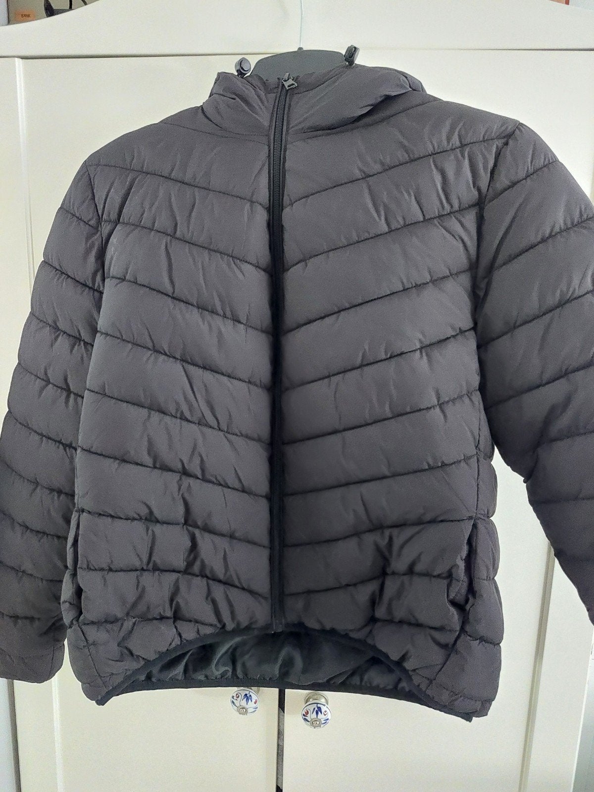 Clockhouse gewatteerde jas met capuchon - Maat 44, Kleding | Dames, Jassen | Winter, Zwart, Maat 42/44 (L), Ophalen of Verzenden
