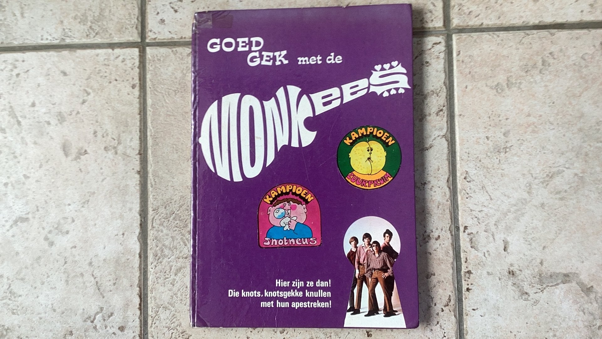 Boek The Monkees (1967), Ophalen of Verzenden, Gebruikt, Boek, Tijdschrift of Artikel