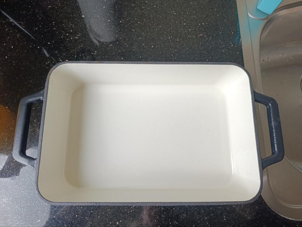Berlinger Haus Gietijzeren Ovenschaal - 30x20 cm, Ophalen of Verzenden, Zo goed als nieuw, Gietijzer, Overige typen