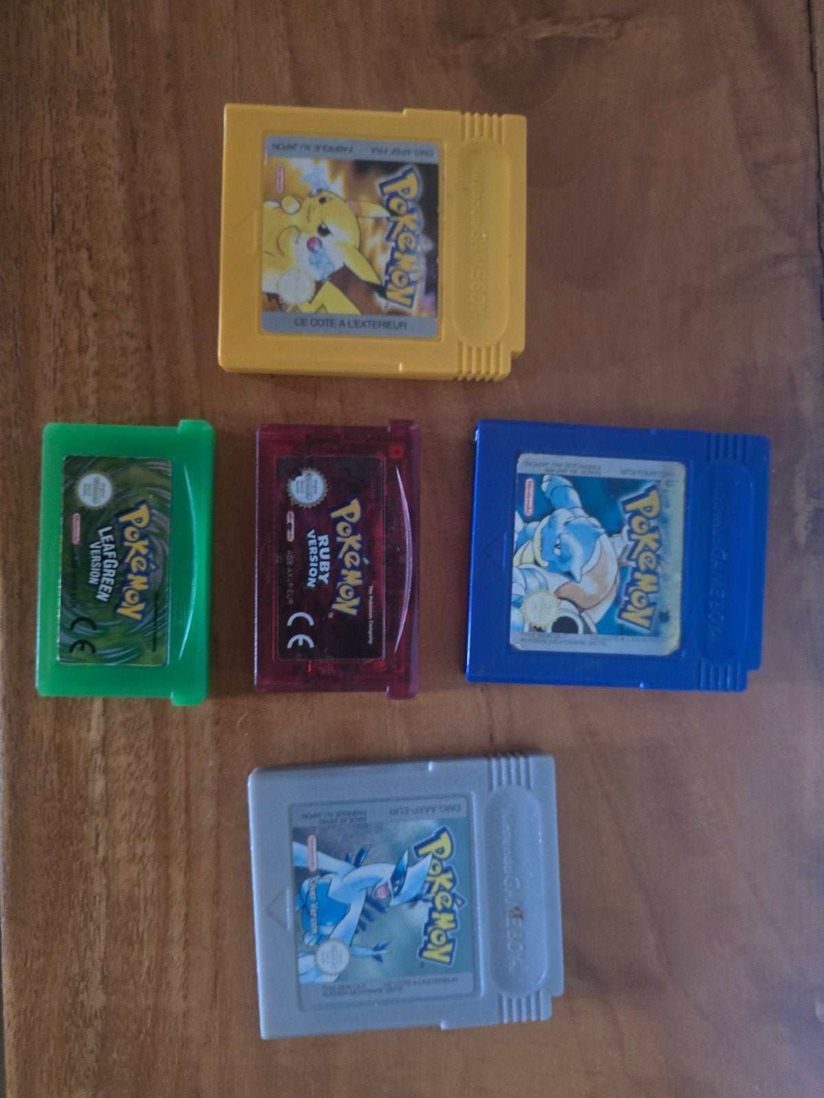 Pokémon Game Boy en Game Boy Advance spellen, Spelcomputers en Games, Games | Nintendo Game Boy, 1 speler, Ophalen of Verzenden
