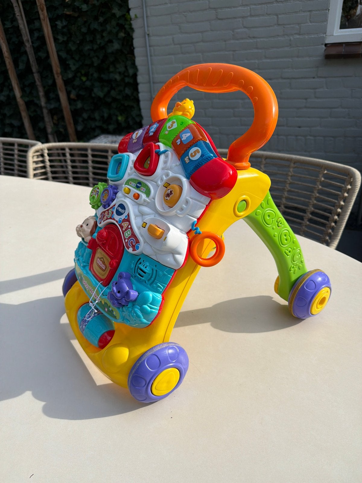 VTech Baby Walker - Loopwagen met activiteitenpaneel, Kinderen en Baby's, Speelgoed | Babyspeelgoed, Ophalen of Verzenden, Gebruikt