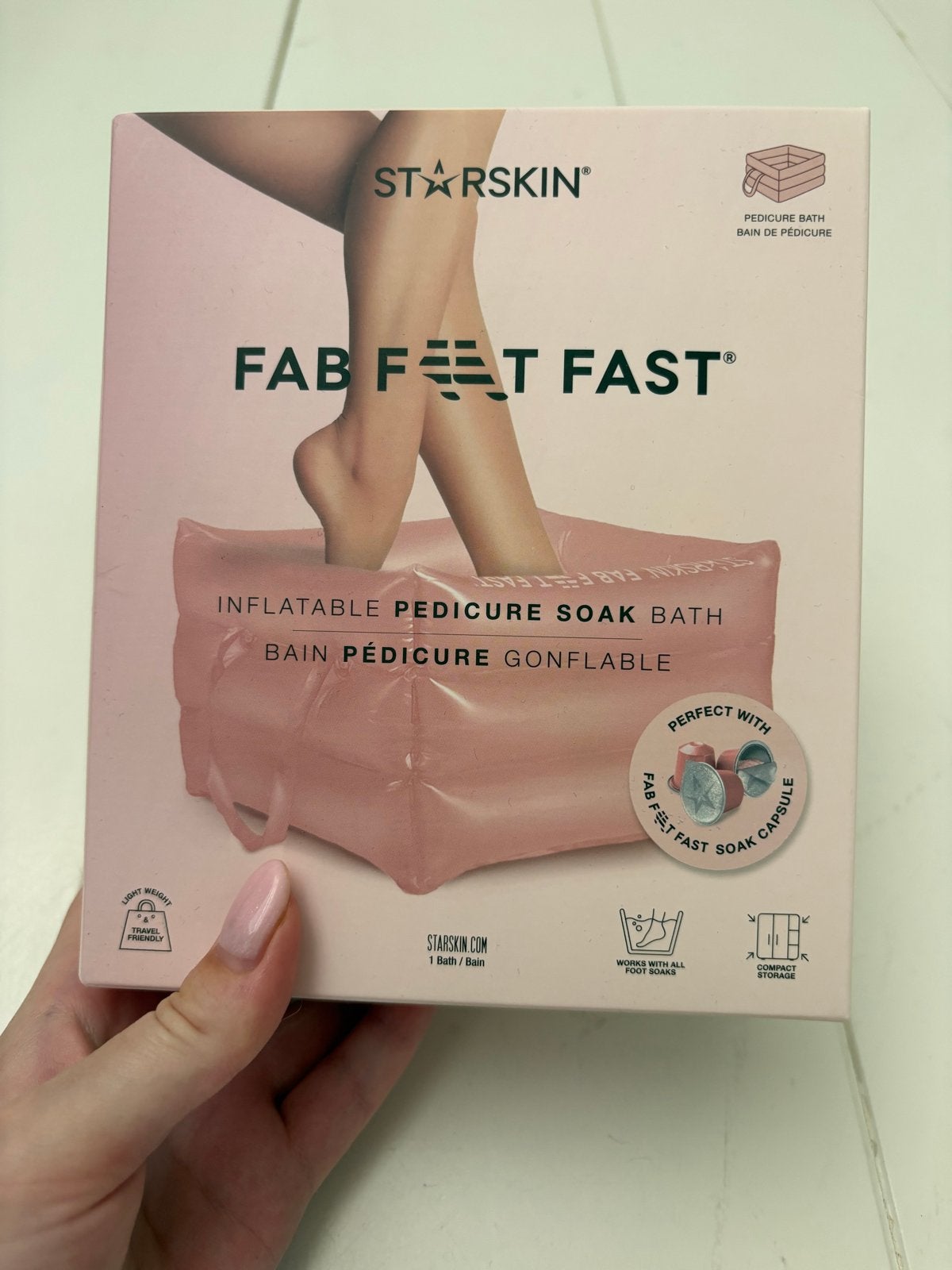 Starskin Fab Feet Fast Opblaasbaar Pedicure Voetenbad, Ophalen of Verzenden, Nieuw, Overige typen