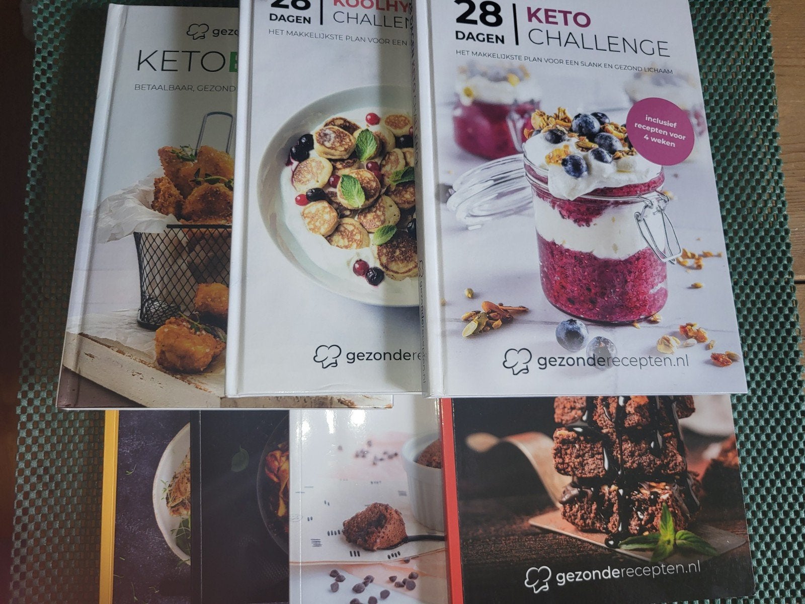 7 x gezonderecepten punt nl,  keto recepten, koolhydraatarm, Ophalen of Verzenden, Zo goed als nieuw
