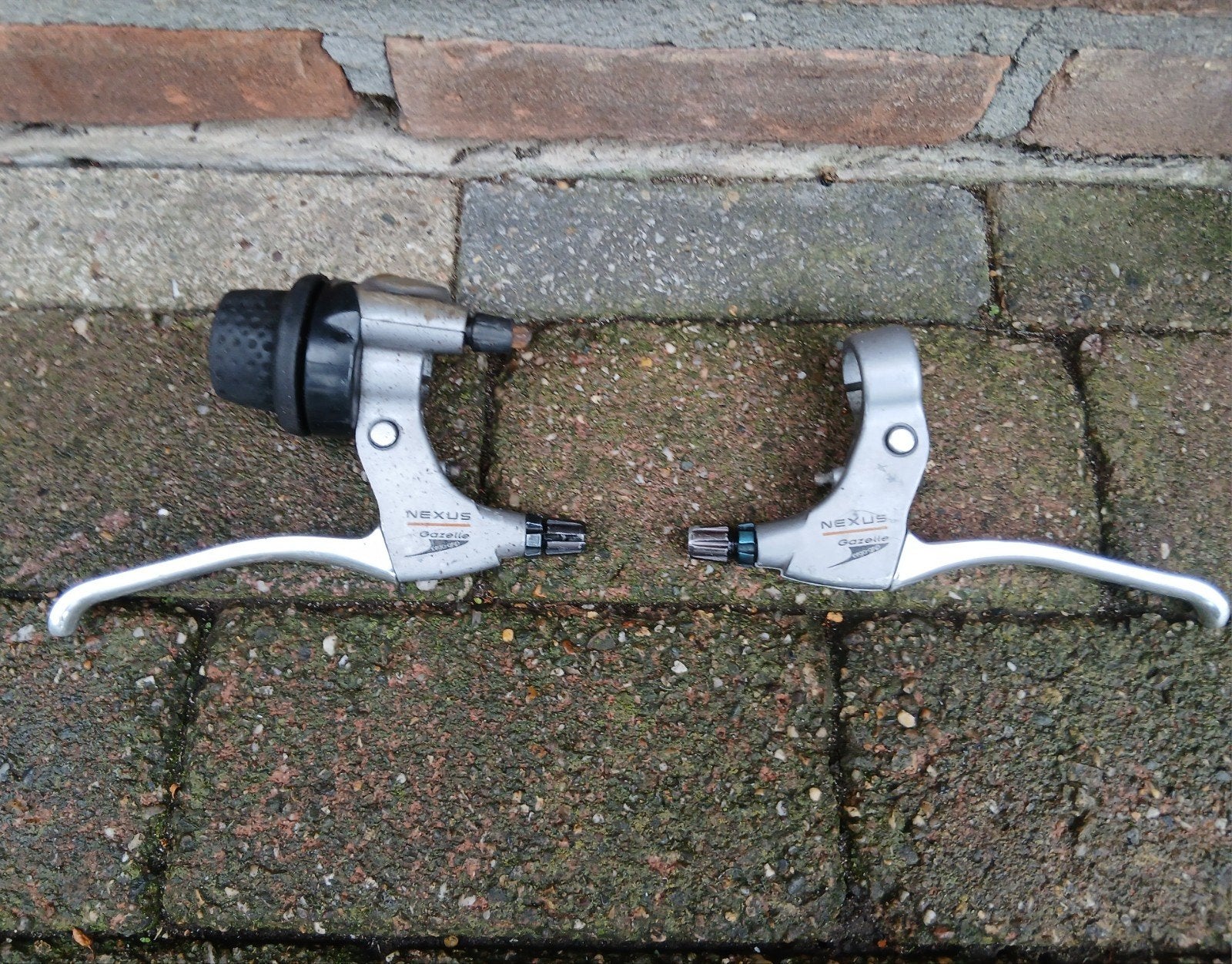 Shimano Nexus 7 speed shifter + remhendelset, Fietsen en Brommers, Elektrische fiets, Gebruikt, Ophalen of Verzenden, Derailleur of Ketting