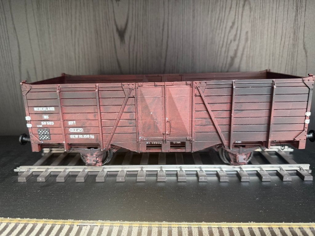 NS GTMK Kolenwagens 1:32, Overige merken, Gelijkstroom of Wisselstroom, Ophalen of Verzenden, NS