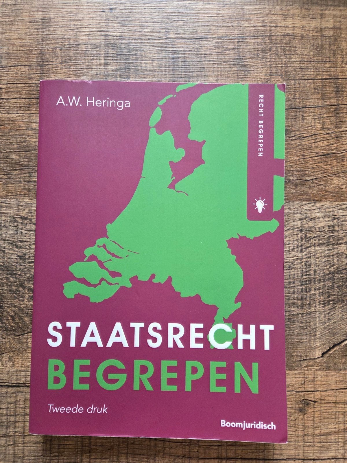 Staatsrecht begrepen 2e druk, Boeken, Gelezen, A.W. Heringa, Sociale wetenschap, Ophalen of Verzenden