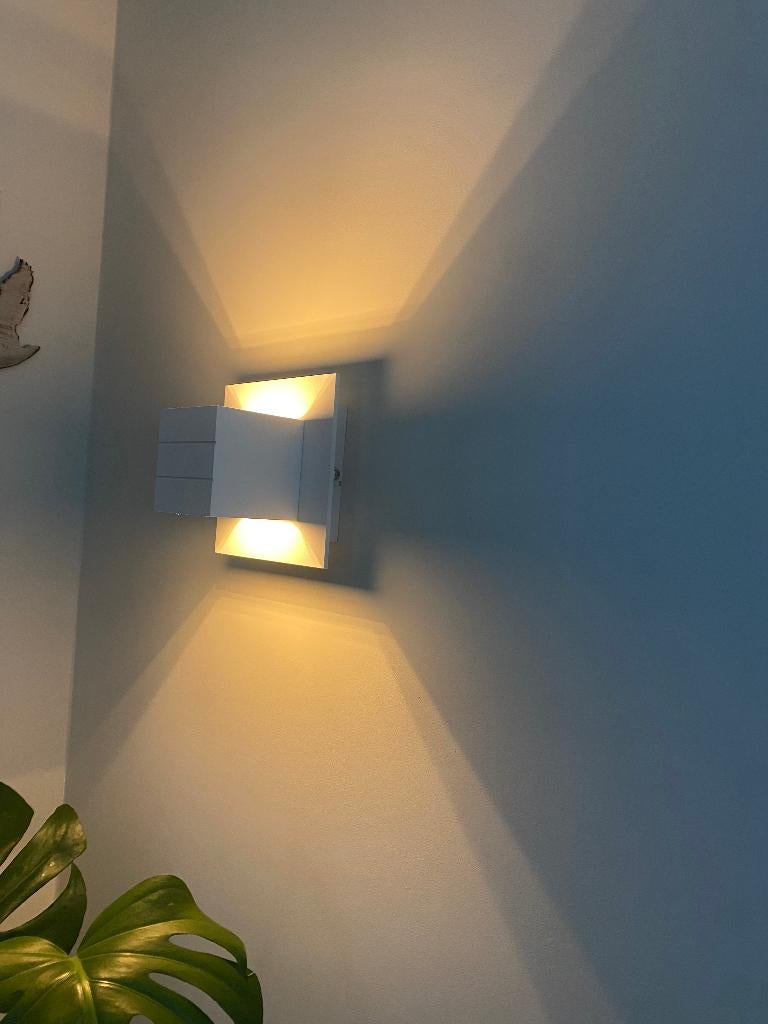 Te koop up en down licht z.g.a.n, Huis en Inrichting, Ophalen of Verzenden, Zo goed als nieuw, Metaal, Up en down licht