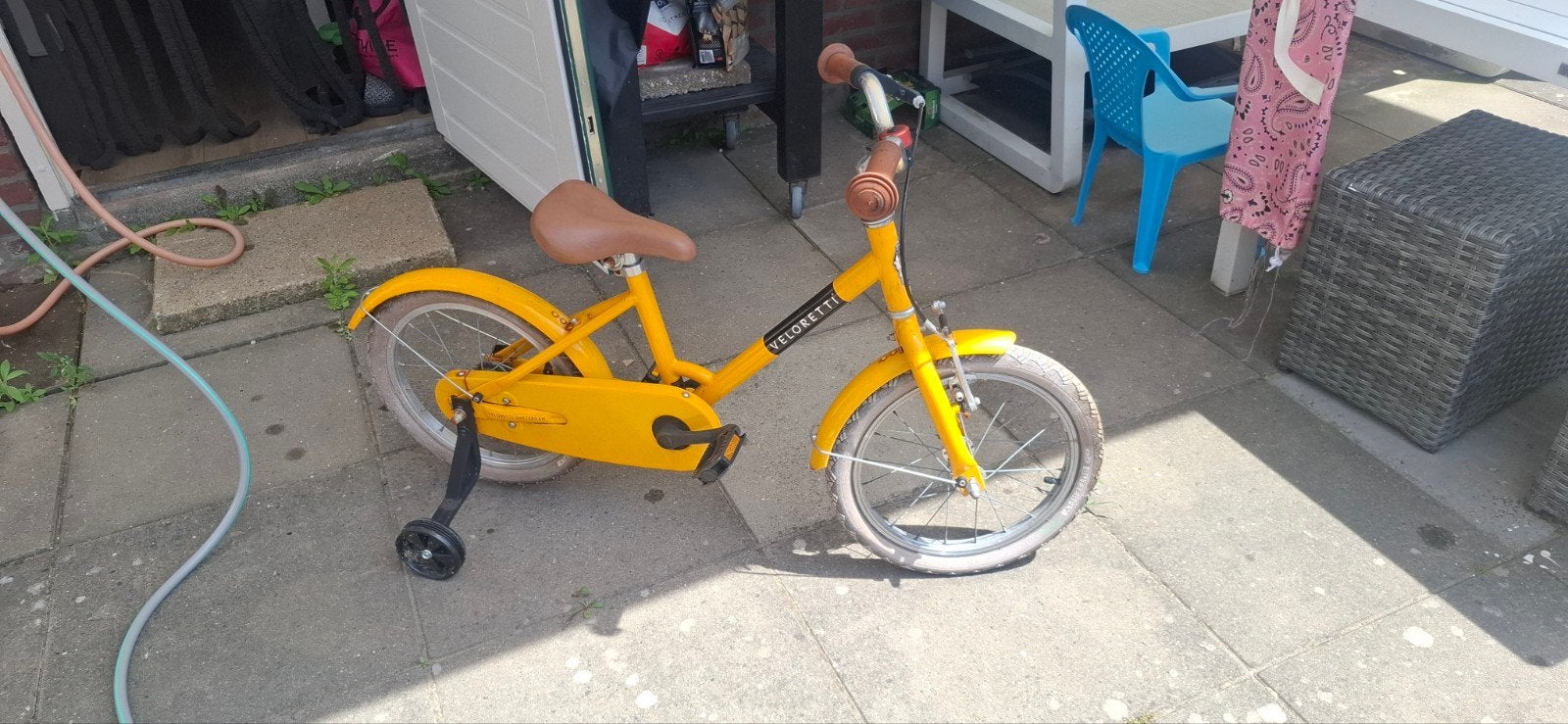 Kinderfiets Veloretti Maxi 16 inch, Ophalen, Gebruikt, Kinderkar, Minder dan 20 kg