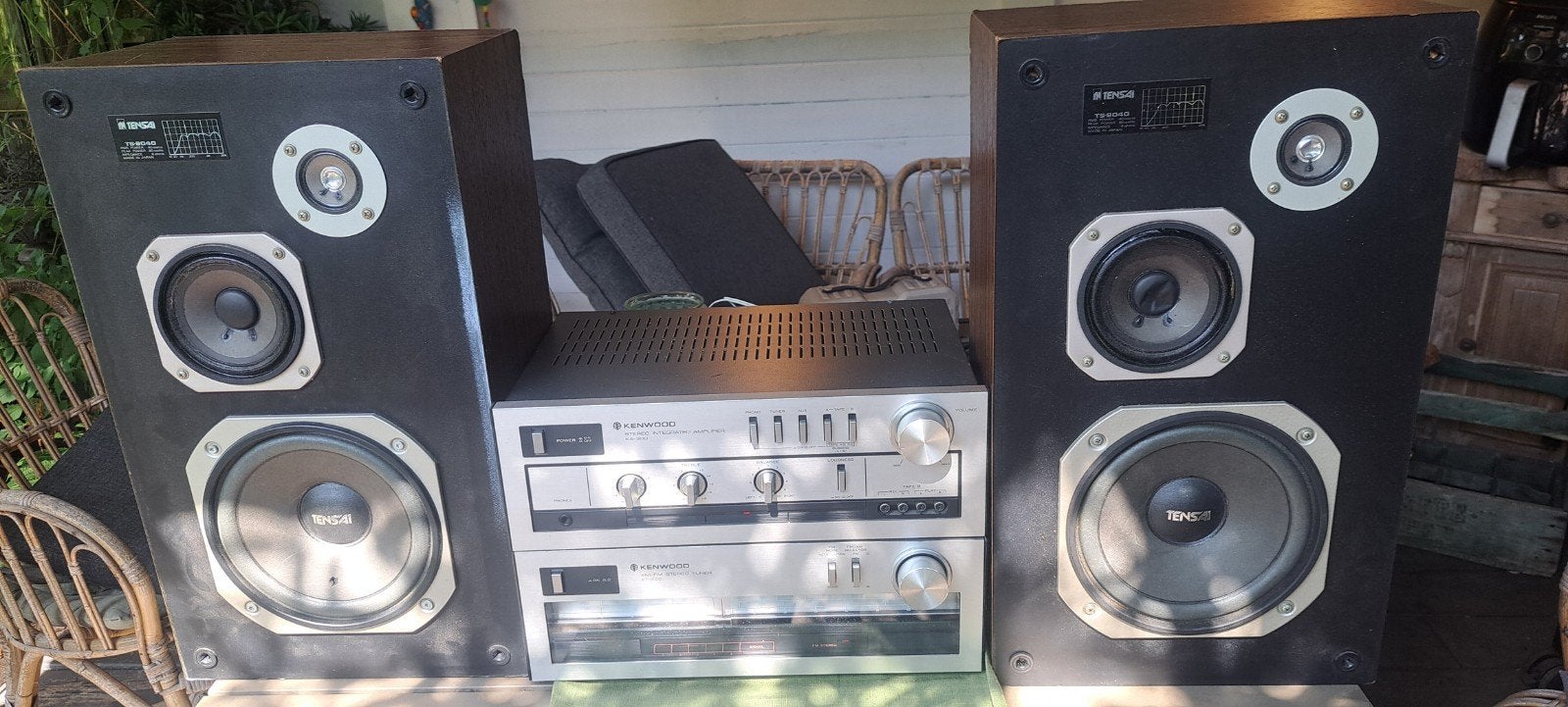 kenwood versterker KA-300 en KT-400 tuner, Ophalen of Verzenden, Gebruikt, Overige merken