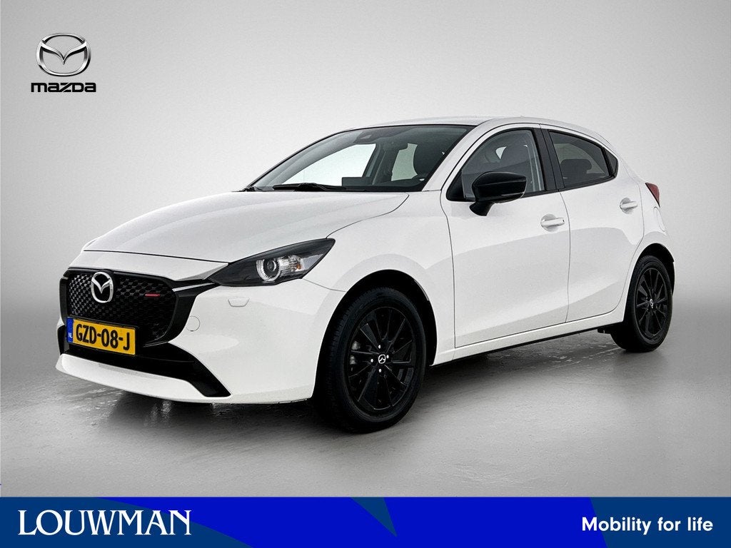 Mazda 2 1.5 e-SkyActiv-G 90 Homura | Stuur + Stoelverwarming, Auto's, Mazda, Bedrijf, Te koop, ABS, Achteruitrijcamera, Airbags