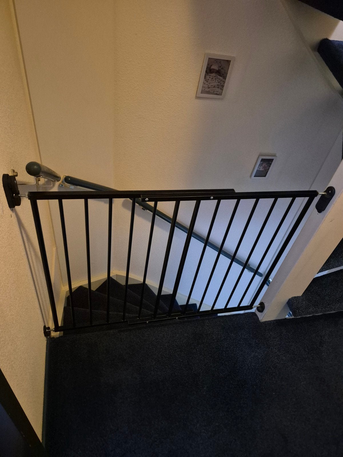 Dreambaby Arizona Adjusta-Gate Barrier Traphekje, Ophalen, 100 tot 115 cm, Zo goed als nieuw, Metaal of IJzer