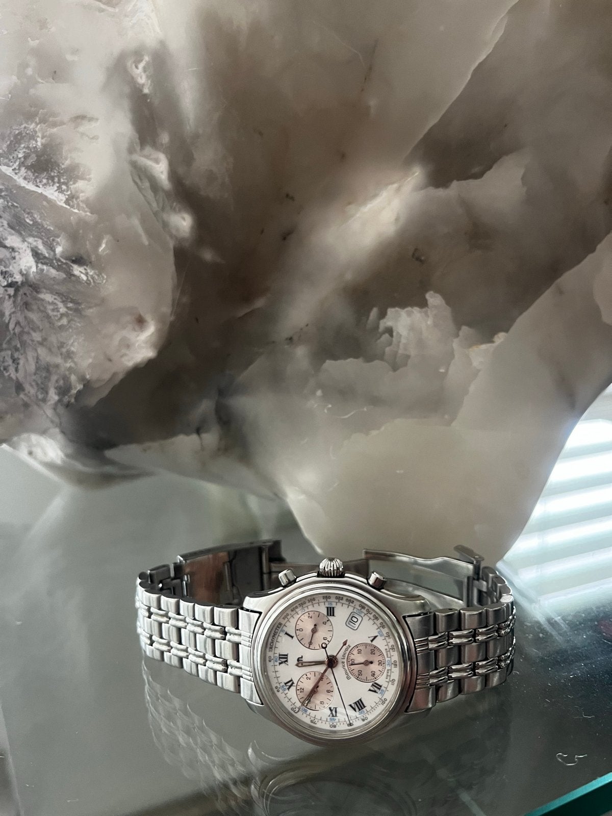 Maurice Lacroix Les Classiques Chronographe 04724, Overige merken, Staal, Staal, Polshorloge