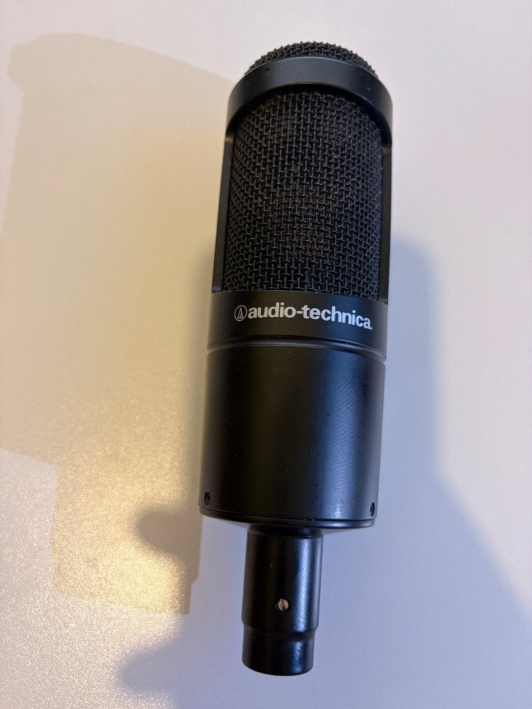 Audio-Technica AT2035 microfoon, Ophalen of Verzenden, Zo goed als nieuw, Studiomicrofoon