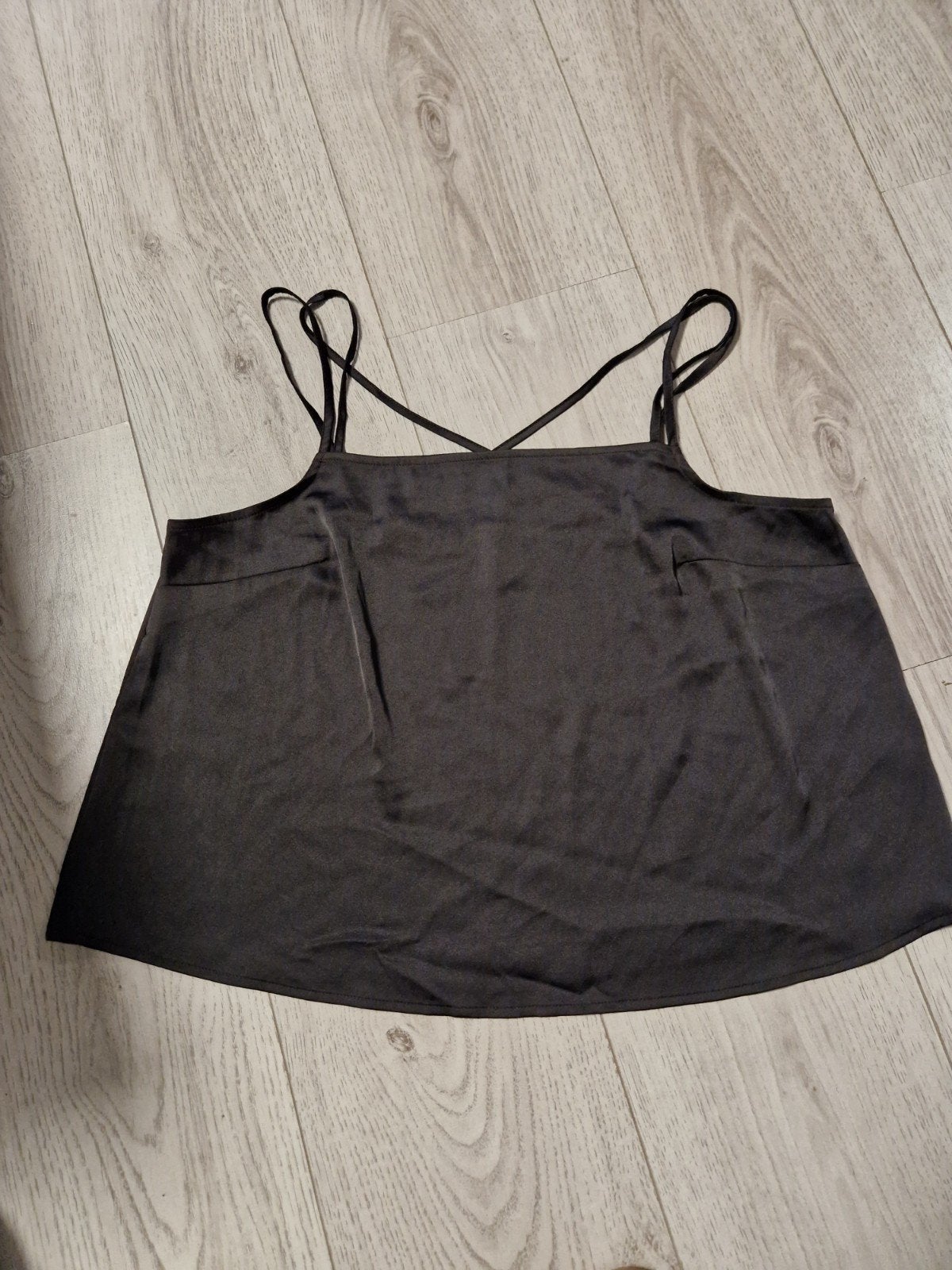 Zwarte top maat 44, Kleding | Dames, Zwart, Maat 42/44 (L), Ophalen of Verzenden, Zo goed als nieuw