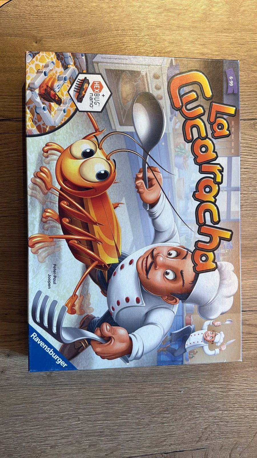 La Cucaracha bordspel van Ravensburger, Drie of vier spelers, Ophalen of Verzenden, Gebruikt