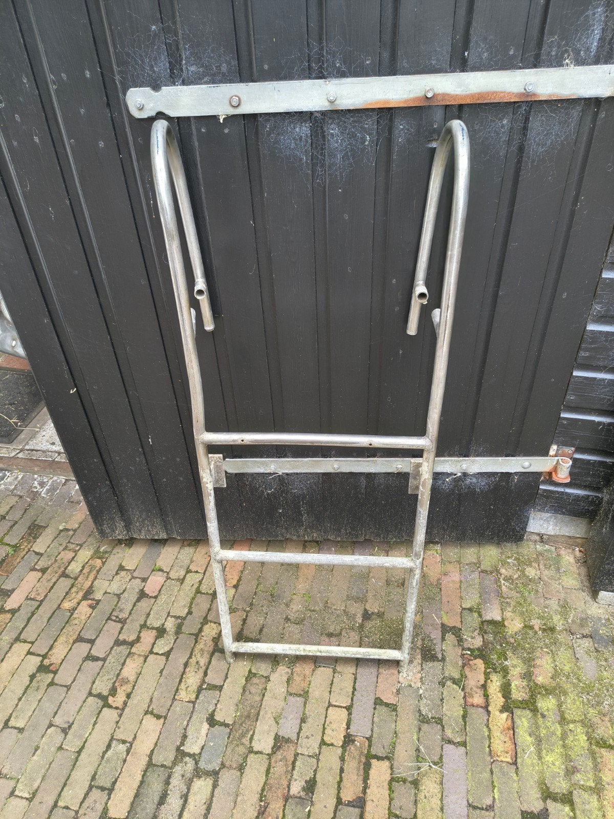 RVS Zwemtrap - 115 cm hoog, 44 cm breed, Ophalen, Gebruikt, Overige typen