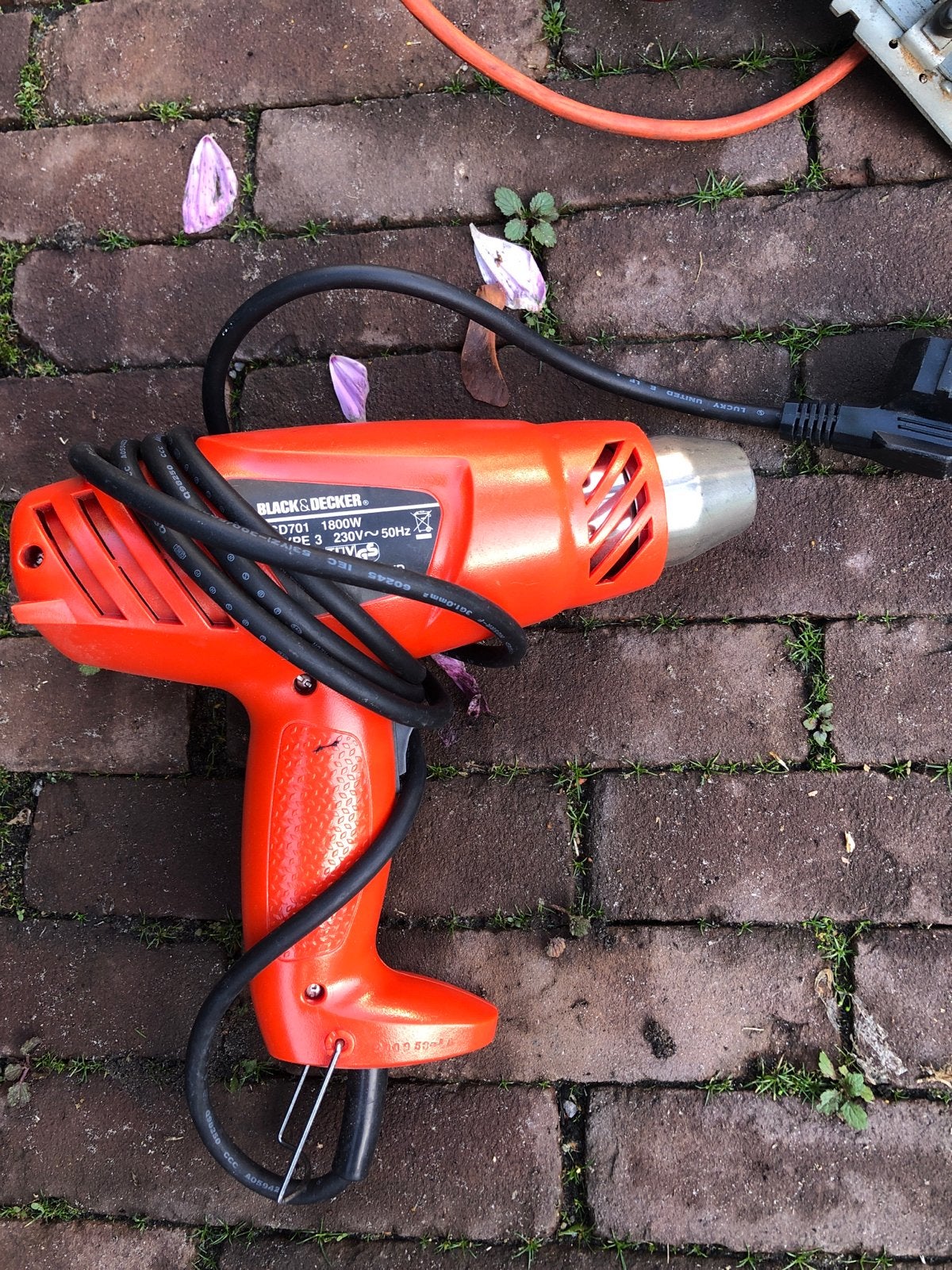 Black & Decker heteluchtpistool 1800W, Ophalen, Gebruikt, Overige typen