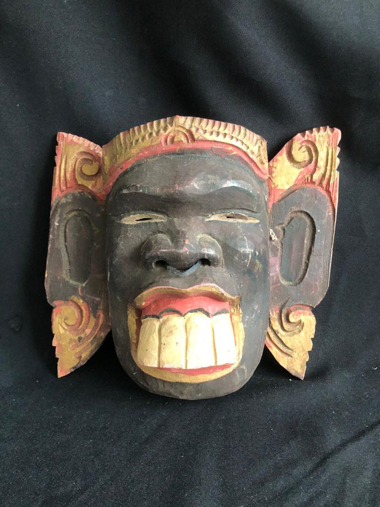 Oud Balinees Wayang Wong dance drama masker, Ophalen of Verzenden