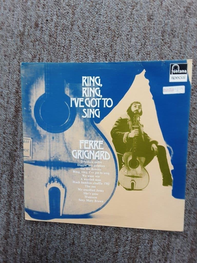 vinyl lp Ferre Grignard ring,ring,I've got to sing, LP, Gebruikt, Ophalen of Verzenden, 12 inch