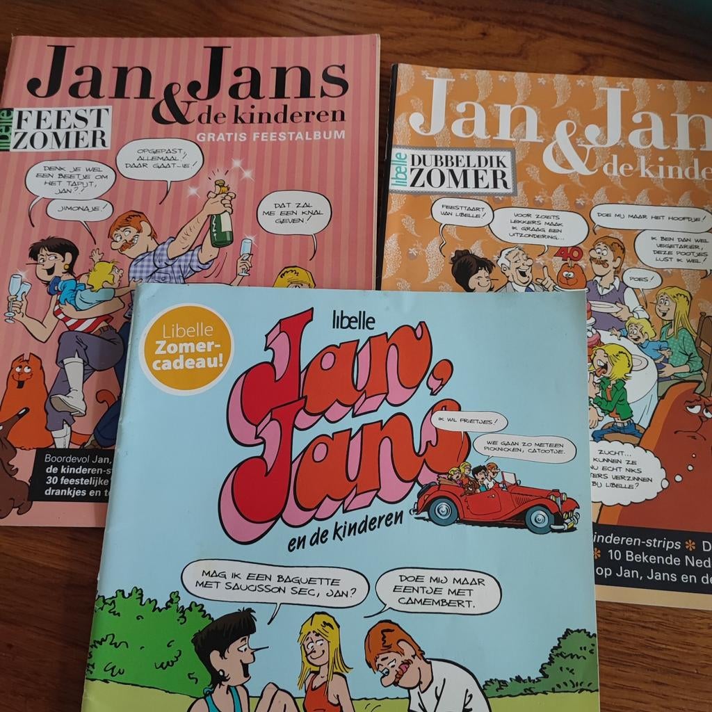 Diverse Jan Jans en de kinderen., Boeken, Meerdere stripboeken, Ophalen of Verzenden, Gelezen, Jan Kruis