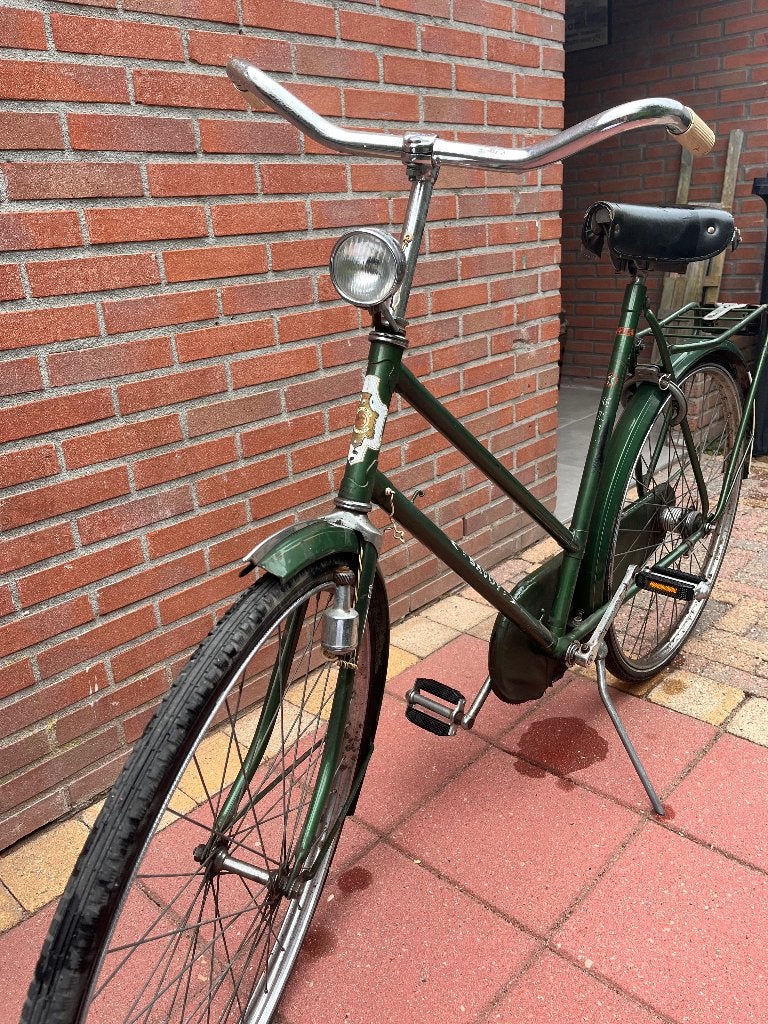 Vintage Union Holland damesfiets, Terugtraprem, Gebruikt, 56 cm of meer, Ophalen