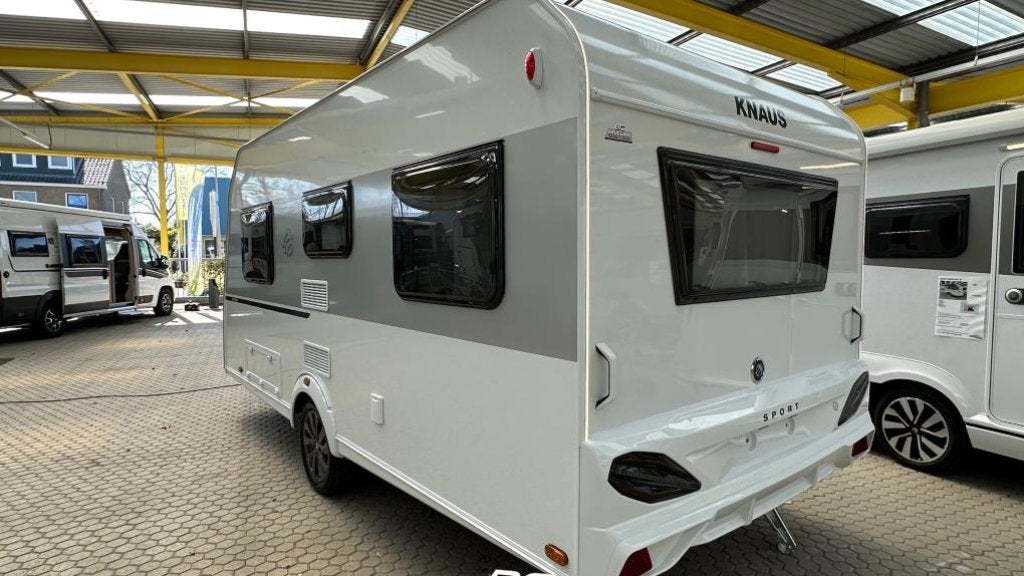 Knaus Sport 450 FU NIEUW, Caravans en Kamperen, Rondzit, Bedrijf, Overige typen, 5 tot 6 meter