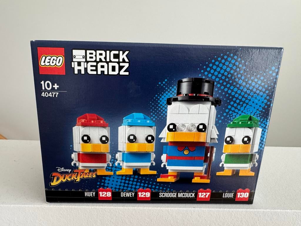 LEGO BrickHeadz 40477 Dagobert Duck, Kwik, Kwek en Kwak, Lego, Nieuw, Ophalen of Verzenden, Disney