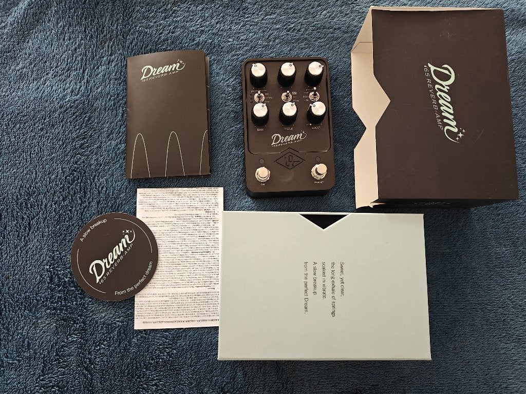 Universal Audio UAFX Dream ’65 Reverb Amp, Muziek en Instrumenten, Ophalen of Verzenden, Zo goed als nieuw, Reverb