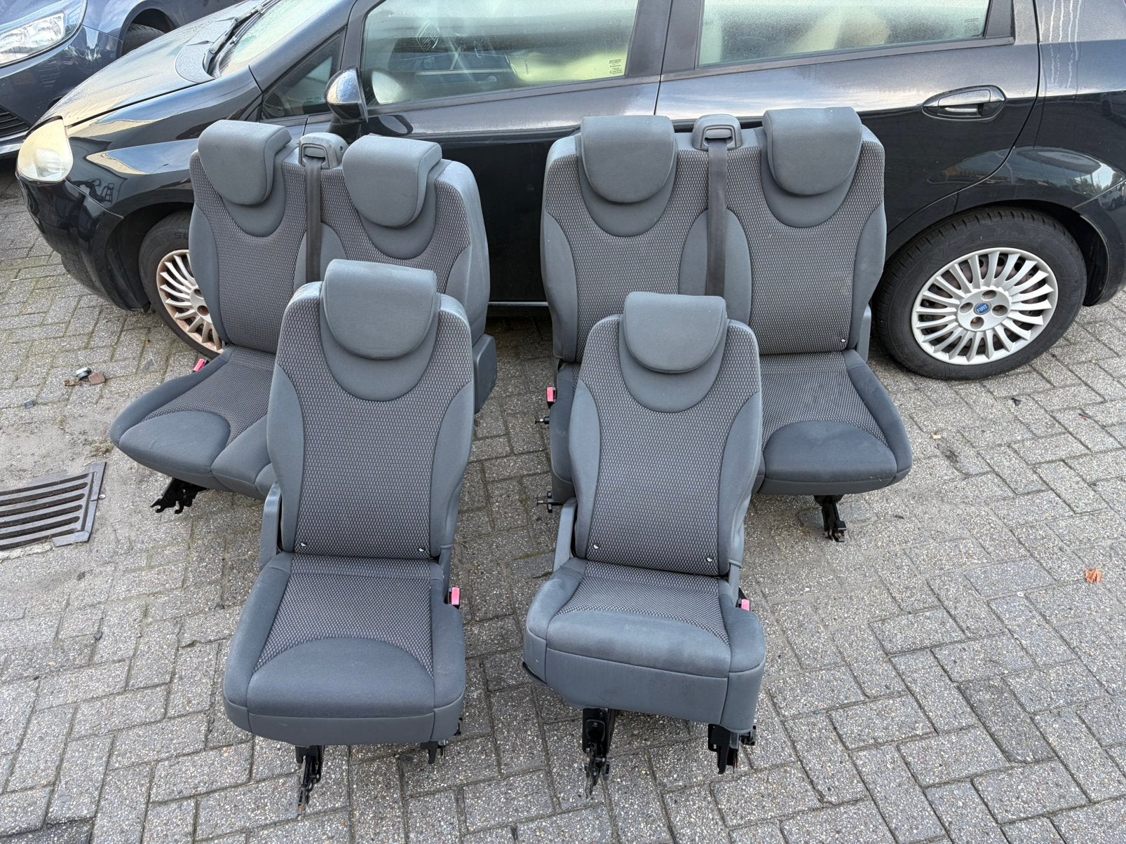 Banken van 9 persoons citroen jumpy peugeot expert 2008, Ophalen, Gebruikt, Citroën