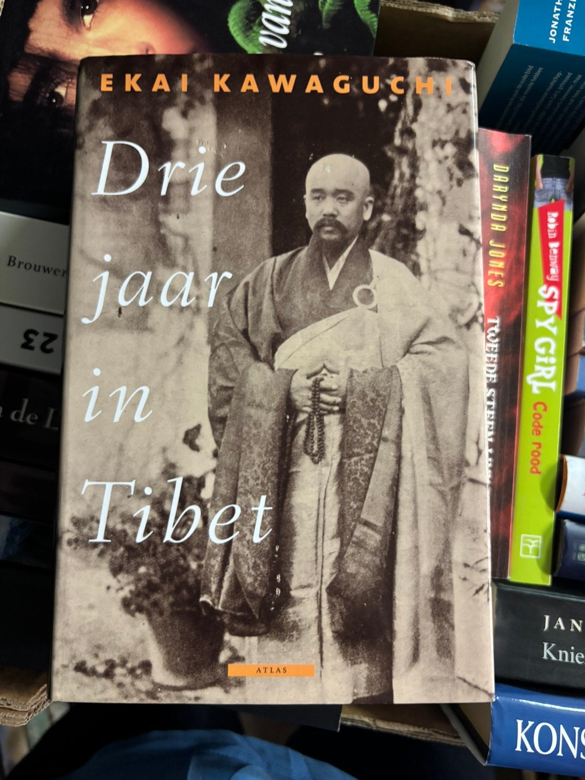E. Kawaguchi - Drie jaar in Tibet, Ophalen, Zo goed als nieuw, E. Kawaguchi, Europa