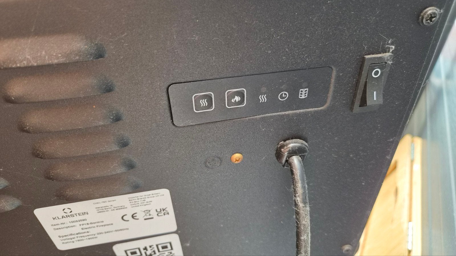 electrische kachel klarstein, Ophalen, Elektrisch, Overige soorten