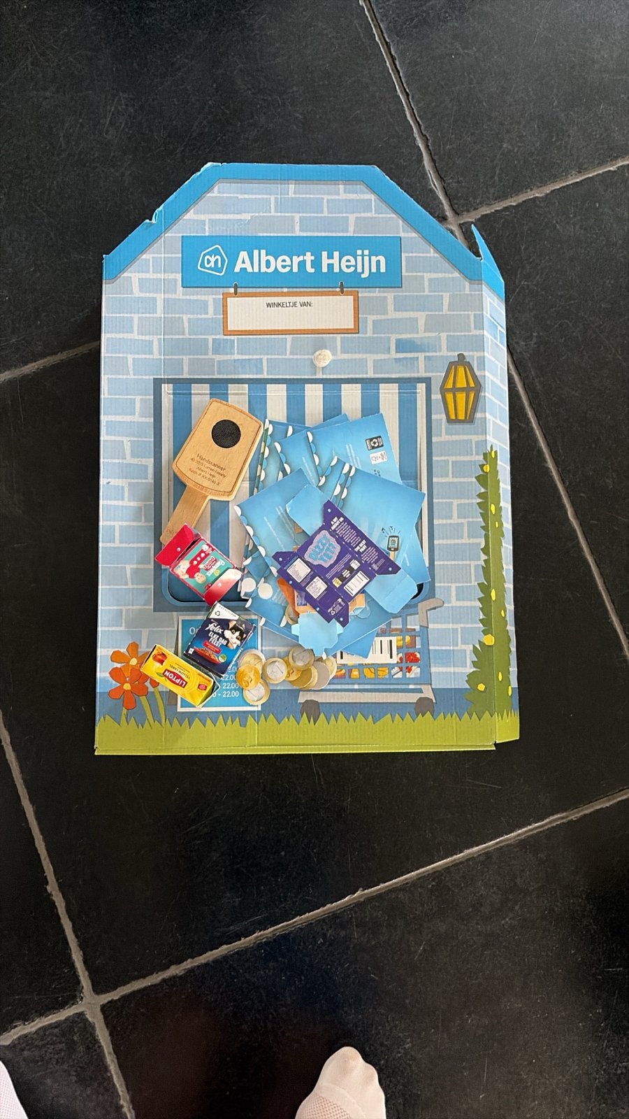 Albert Heijn mini's met winkelhuisje, Ophalen, Gebruikt, Jongen of Meisje