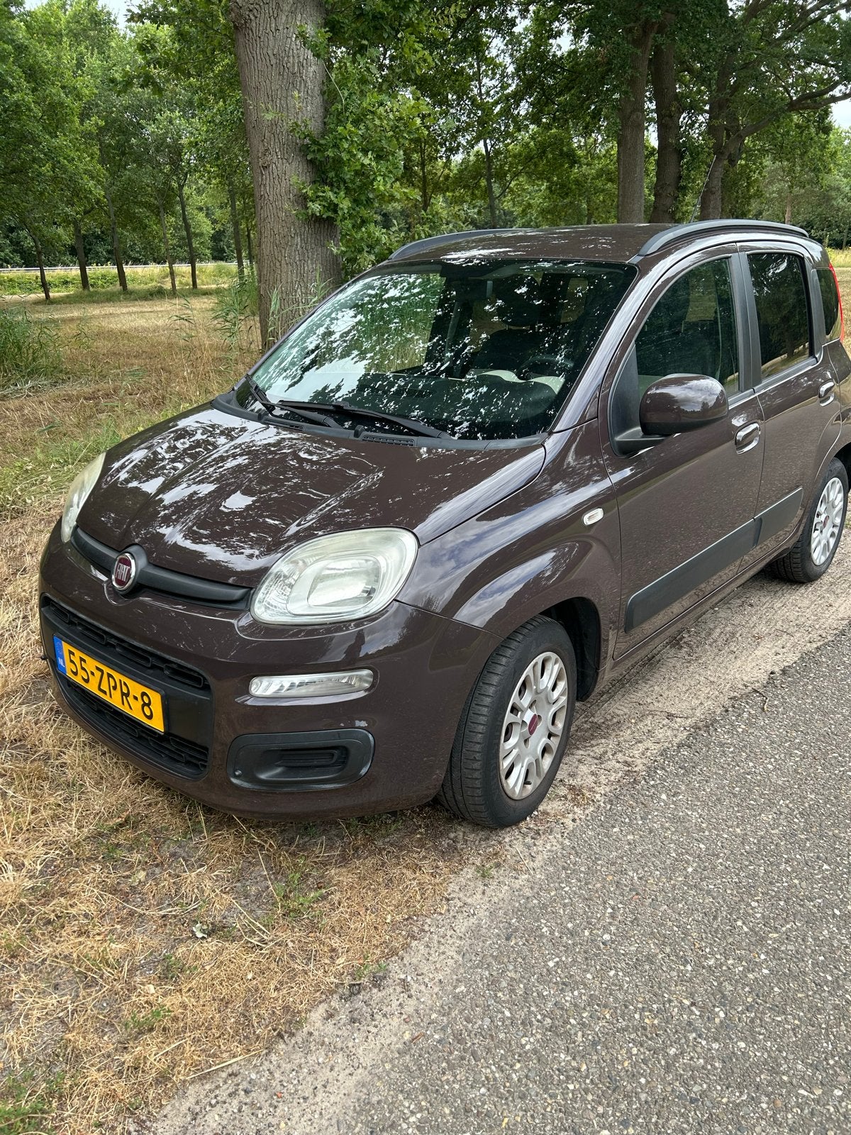 Fiat Panda 0.9 Twinair 48KW 2013 Bruin, Auto's, Fiat, 31 €/maand, Panda, Bruin, 400 kg