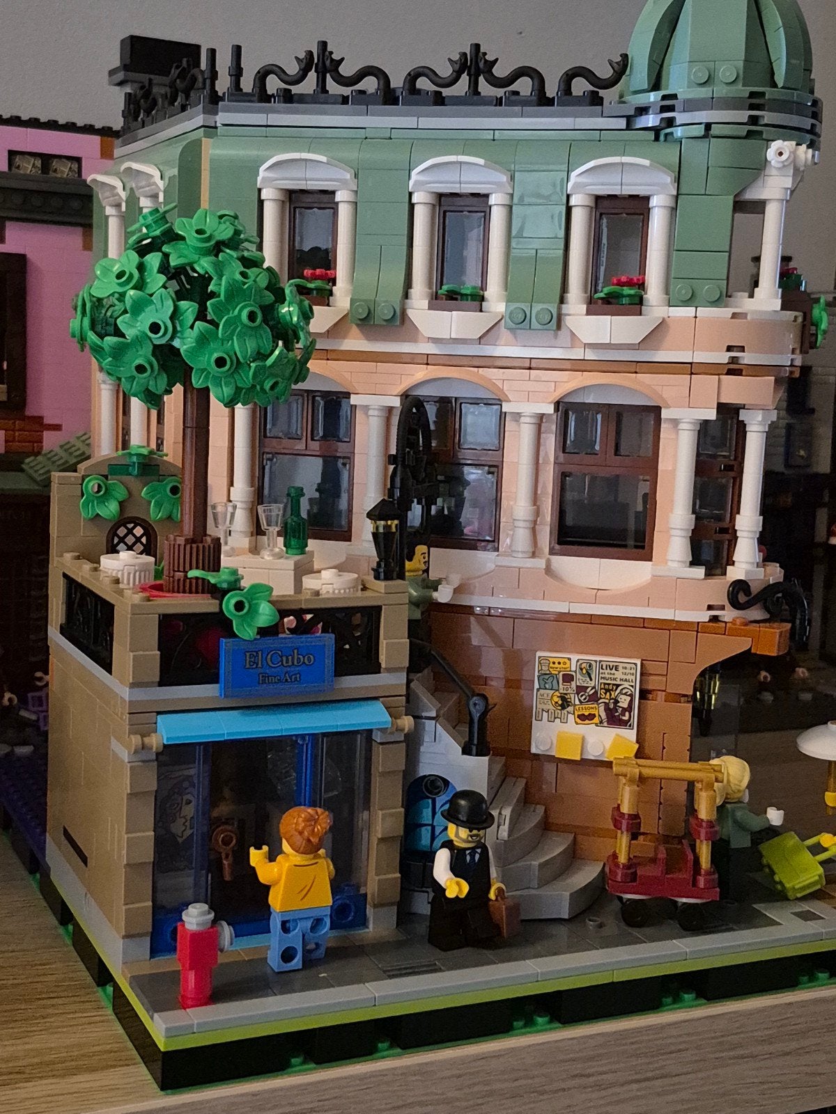 Lego Boutique Hotel( 10297 ), Ophalen, Zo goed als nieuw, Complete set, Lego